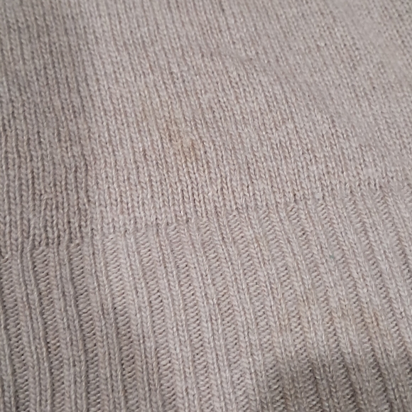 Wool & Cashmere BENEDETTA B. Italy Relaxed Cowl Neck Sweater - Small - Picture 8 of 11